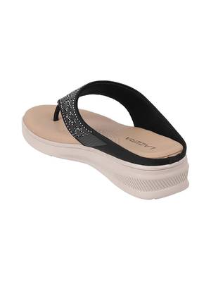 Dazzle flat party chappal 5