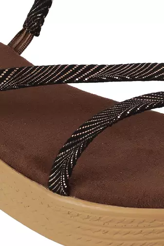 Lazera women's festive wedge sandals 1504