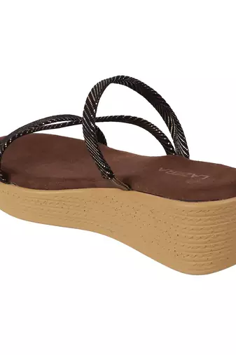 Lazera women's festive wedge sandals 1504