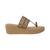 Lazera women's woven wedge chappals (1509)
