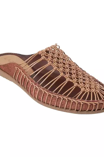 Women's handwoven slip-on loafers (1510)