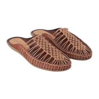 Women's handwoven slip-on loafers (1510) 4