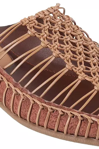 Women's handwoven slip-on loafers (1510)