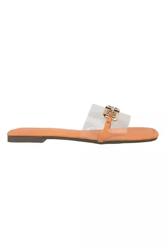 Lazera transparent chain-link flats