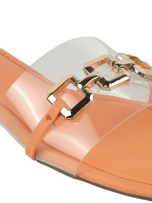 Lazera transparent chain-link flats 4