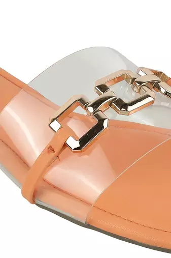 Lazera transparent chain-link flats
