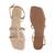 Women's elegant strappy sandals