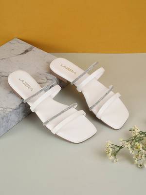 Elegant multi-strap flat sandals 1