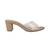 Lazera women's transparent strap block heels (1571)
