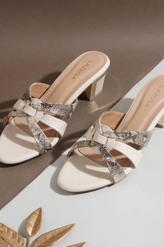 Lazera women's block heel slip-on (1578)