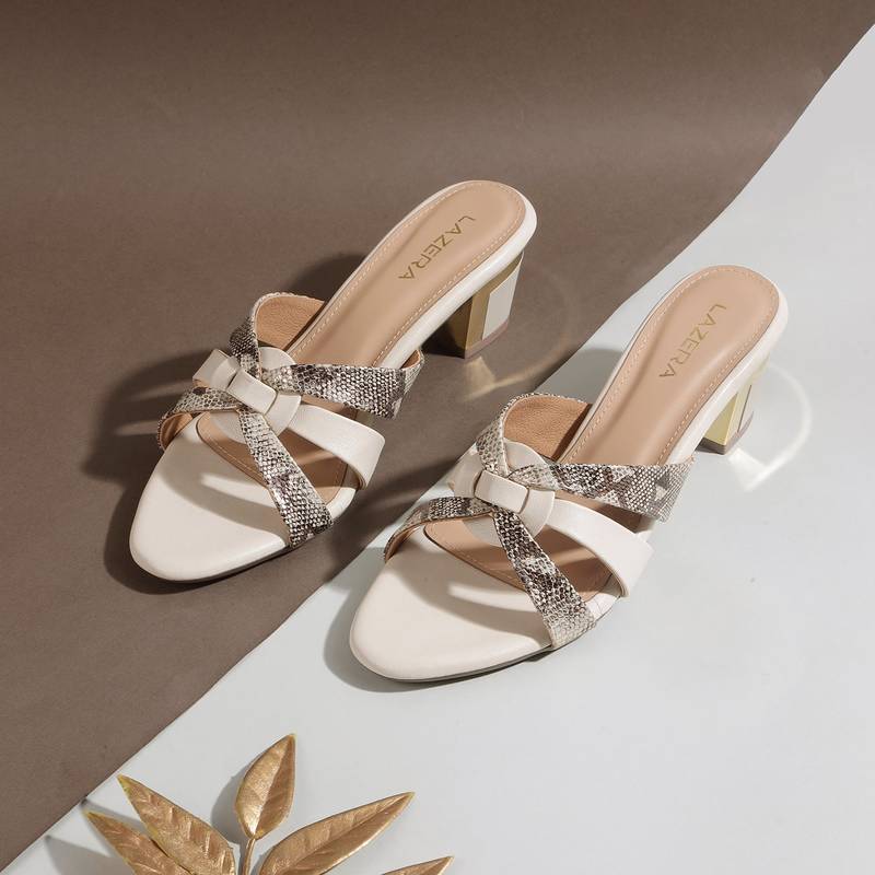 Lazera women's block heel slip-on (1578)