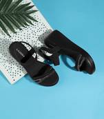 Lazera women’s platform wedge sandals with elastic strap (1588)