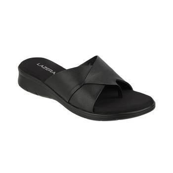 Softgrip everyday vegan leather toe-loop flats for women (1590) 4