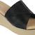 Lazera women’s criss-cross wedge slide sandals (1595)