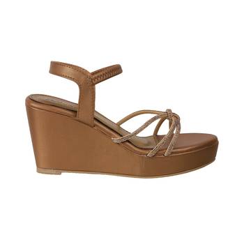 Lazera women   s strappy wedge party sandals (1605) 2