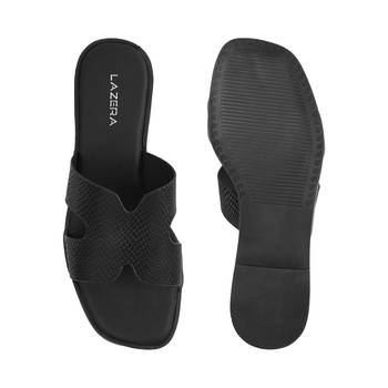 Lazera women   s textured slip-on flats 4