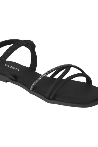 Lazera women   s strappy flat sandals (1608)