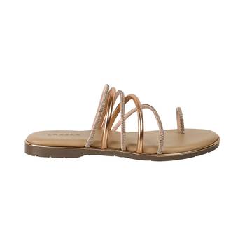 Multi-strap flat sandals with toe ring design[1610] 2