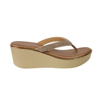 Lazera women   s embellished wedge thong sandals (1611) 2