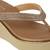 Lazera women’s embellished wedge thong sandals (1611)
