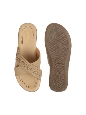Lazera women   s comfort cross strap slip-on sandals (1617) 3