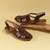 Tan daily wear sandals for women (1621)