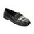 Lazera women’s loafers with woven detail & metal accent (1622)