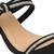 Lazera women’s partywear block heel sandals with crystal straps