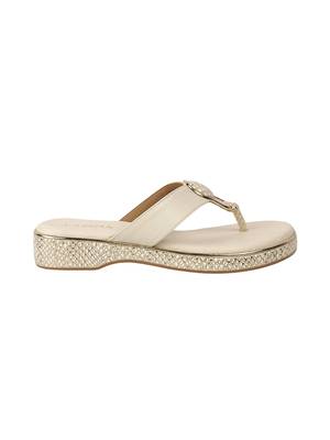Lazera women   s embellished wedge slip-on sandals 3
