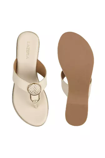 Lazera women’s embellished wedge slip-on sandals