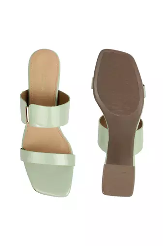 Lazera women   s block heel slip-on sandals