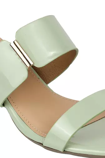 Lazera women   s block heel slip-on sandals