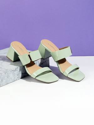 Lazera women   s block heel slip-on sandals 2