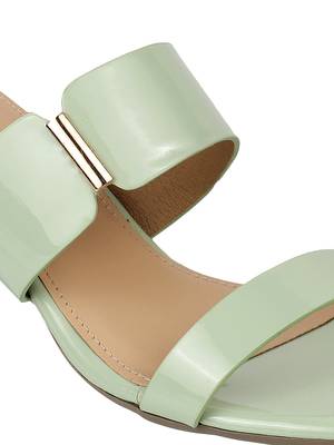 Lazera women   s block heel slip-on sandals 5