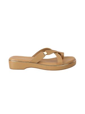 Lazera women   s comfort cross-strap slip-on flats (1633) 2