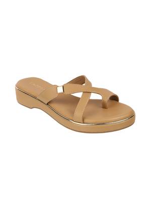 Lazera women   s comfort cross-strap slip-on flats (1633) 5