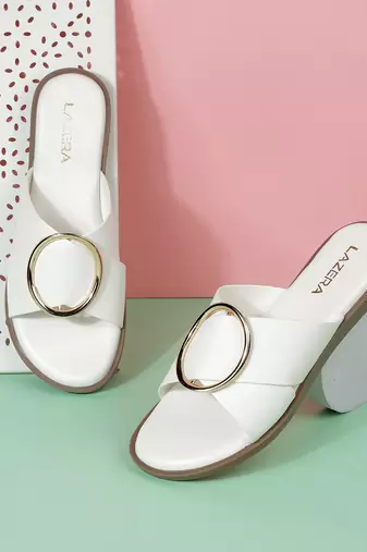 Soft casual slip-on sandals for women