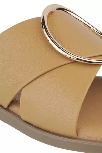 Soft casual slip-on sandals for women
