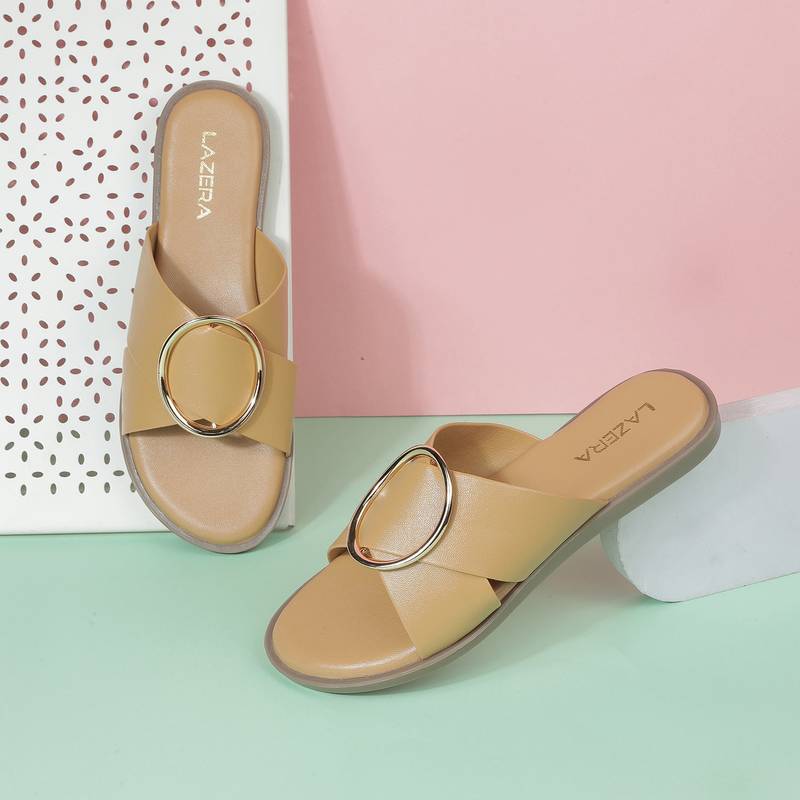 Soft casual slip-on sandals for women