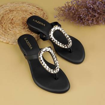 Elegant indo-western slip-on sandals for women (1640) 2