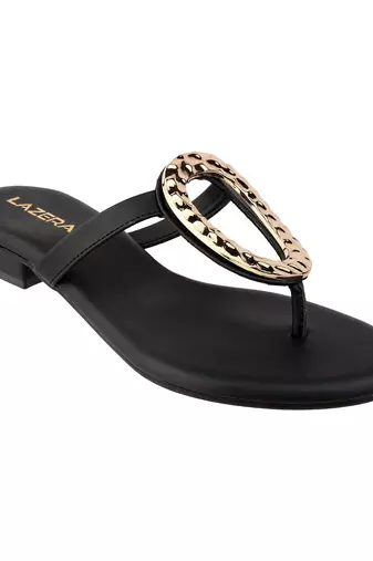 Elegant indo-western slip-on sandals for women (1640)
