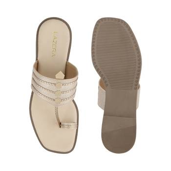 Indo-western kolhapuri slip-on for women (1641) 3