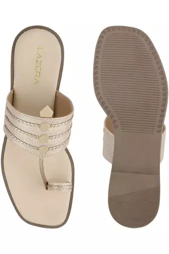 Indo-western kolhapuri slip-on for women (1641)