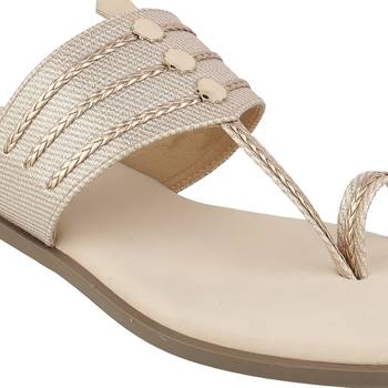 Indo-western kolhapuri slip-on for women (1641) 4