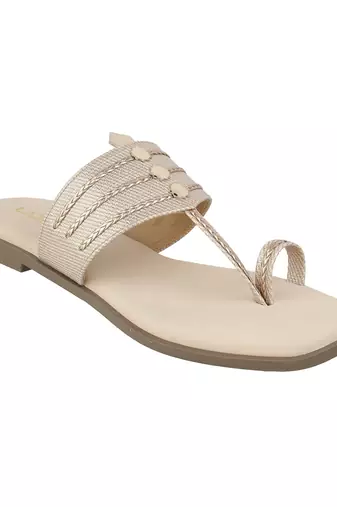 Indo-western kolhapuri slip-on for women (1641)