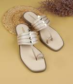 Indo-western kolhapuri slip-on for women (1641)