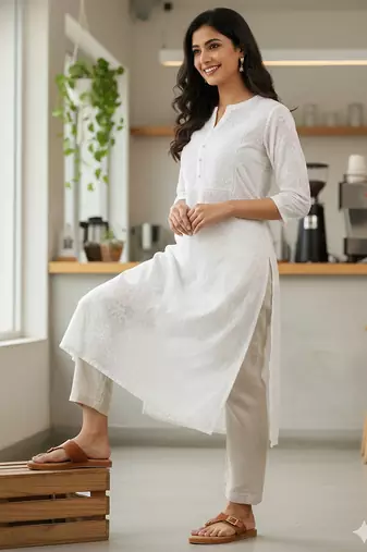 Women’s flat toe-loop sandals