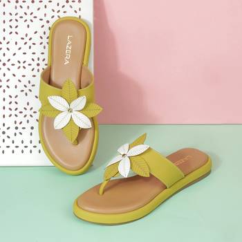 Cute floral slip-on sandals for women 2