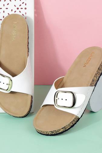 Everyday buckle comfort slides (1660)