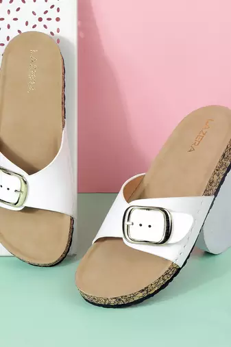 Everyday buckle comfort slides (1660)
